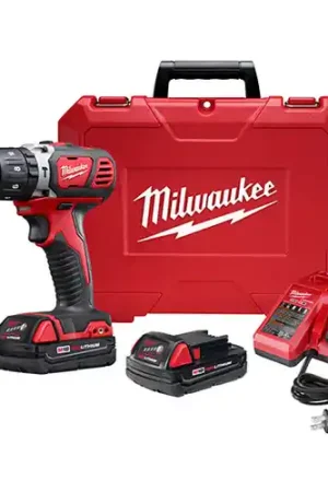 Weekend Sale Milwaukee 2607-22CT M18 1/2" Hammer Drill/Driver Kit