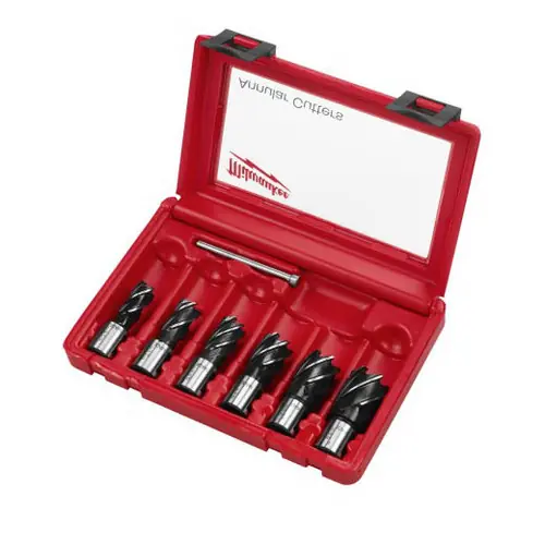 Genuine Milwaukee Tool 49-22-8400 Annular Cutter Set - 6PC