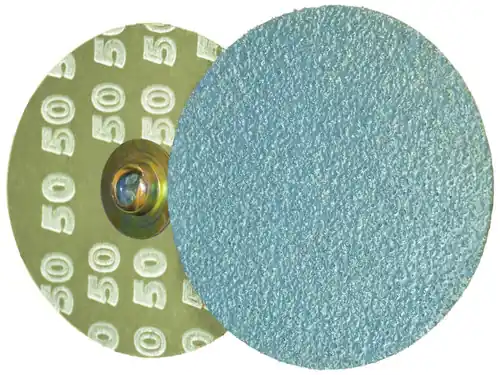 Genuine Alfa Tools QDZ8080 3" x 80 Grit Zirconia Quick Change Resin Fibre Disc Type ‘s‘, 25 Pack