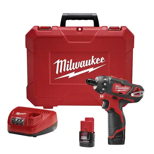 Limited Offer Milwaukee Tool 2406-22 M12 FUEL 1/4 Hex 2-Speed Screwdriver Kit