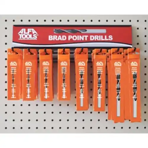 Alfa Tools BPW36 36 pc Brad Point Drill Display Direct From Factory