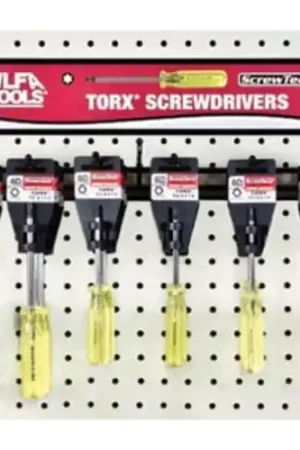 Alfa Tools SCD147H T30 x 7-1/2 Torx Screwdriver Hanger Free Returns