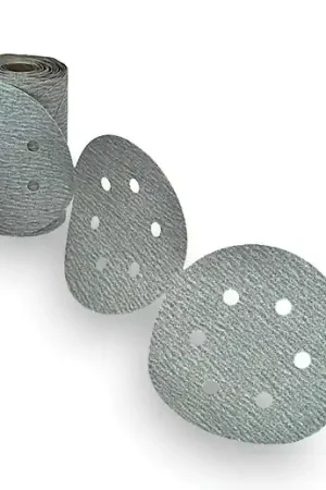 Top Rated Alfa Tools PSSW64000 6" x 0 400G Psa Paper Disc, Silicon Carbide White 100/Link Roll