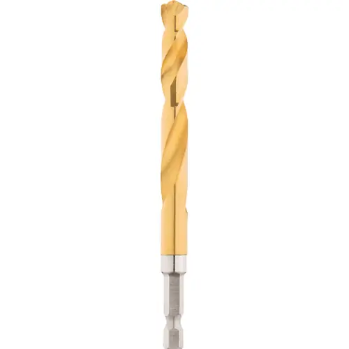 Milwaukee Tool 48-89-4621 3/8" SHOCKWAVE Impact Duty RED HELIX Titanium Drill Bit, 3 Pack Hassle-Free Returns