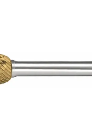 Authentic Alfa Tools B71242DTN Sd-1 Carbide Burr Ball Double Cut Tin Coated