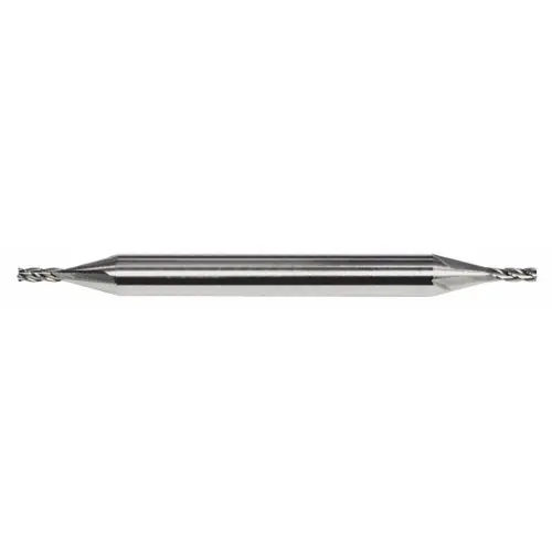 Authentic Alfa Tools DE51431S 3/16 HSS Miniature Double End Mill 4 Flute Stub