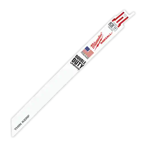 Genuine Milwaukee Tool 48-01-7187 9" 14 TPI SAWZALL Blade for Medium Metal Bulk 100, 100 Pack