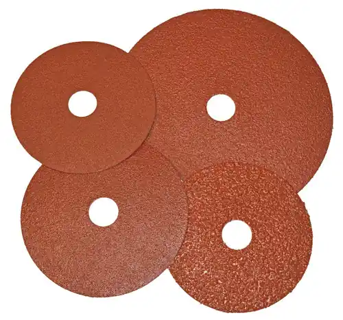 Affordable Alfa Tools FD61958 4 1/2" x 7/8 120 Grit Aluminum O" x Ide Resin Fibre Disc, 25 Pack