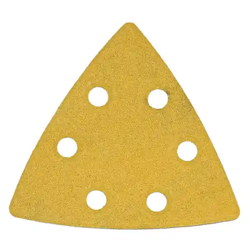 Alfa Tools VTGD2060 60G Hook & Loop D1 Triangles Gold Paper, 50 Pack Super Sale