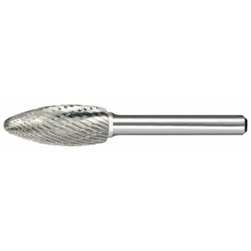 Alfa Tools B71272DTN Sh-2 Carbide Burr Flame Double Cut Tin Coated Best Seller