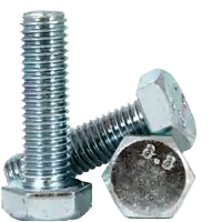 M12-1.75 x 260 mm Hex Cap Screws, Metric Class 8.8, Zinc Cr+3, Partial Thread, Coarse (UNC), Medium Carbon Steel, DIN 931, Qty 25 Next Day Delivery