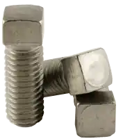 Genuine 1/4"-20 x 3/8" Square Head Set Screws, Cup Point, 18-8 Stainless Steel, Coarse (UNC), Case Hardened, Qty 100