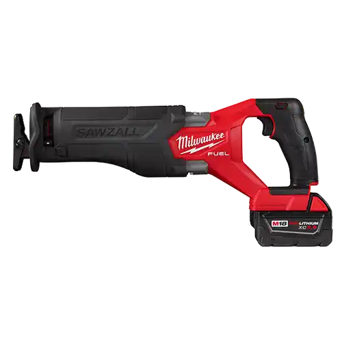 Milwaukee Tool 2821-21 M18 FUEL SAWZALL Recip Saw - 1 Battery XC5.0 Kit Crafted