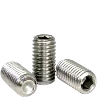 4-40 x 5/8" Socket Set Screws, Cup Point, 18-8 Stainless Steel A2, Coarse (UNC), Qty 100 Don't Miss Out
