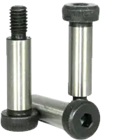 Time-Limited M8-M6 x 25 mm Socket Shoulder Screws, Metric Class 12.9, Thermal Black Oxide, Coarse (UNC), Alloy Steel, ISO 7379, Qty 25