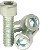 1/4"-20 x 2 1/2" Socket Head Cap Screws, Zinc-Bake Cr+3, Partial Thread, Coarse (UNC), Alloy Steel, Qty 100 Exclusive Offer
