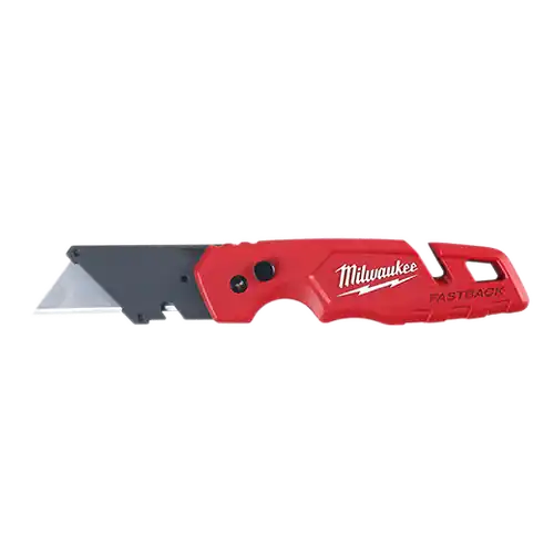 Luxury Milwaukee Tool 48-22-1502 FASTBACK Folding Utility Knife with Blade Storage