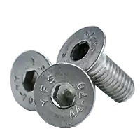 M16-2.00 x 50 mm Flat Head Socket Cap Screws, 316 Stainless Steel A4, Full Thread, Coarse (UNC), Qty 50 Popular