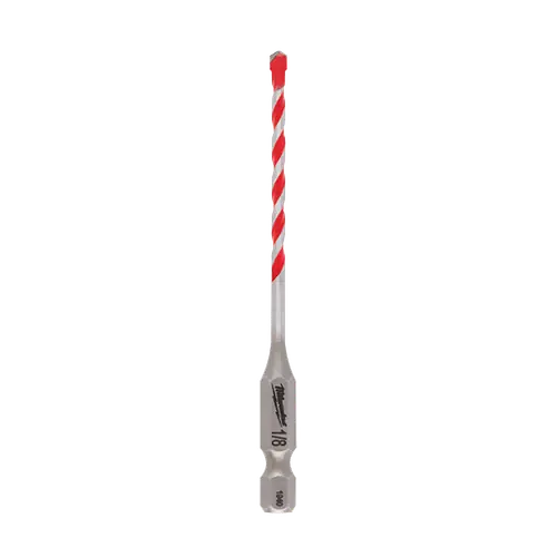 Deal Milwaukee Tool 48-20-9006 3/16" x 4" x 6" SHOCKWAVE Impact Duty Carbide Hammer Drill Bit, 3 Pack