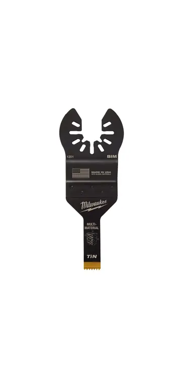 Milwaukee Tool 49-25-1201 3/8 Bi-Metal Multi-Material Universal Fit Oscillating Multi-Tool Blade (1 PK) Exclusive Offer
