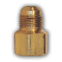 Midland Metal 46-88 MAF/USA Flare x Female Pipe, MAF/USA FLARE, 1/2 Fl x 1/2 Fpt Fe Adapter, MAF/USA Brass Fittings Holiday Sale
