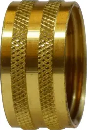 Midland Metal GHNK MAF/USA Garden Hose Nuts, MAF/USA GARDEN HOSE, 3/4 Knurled Gh Nut, MAF/USA Brass Fittings Order Now