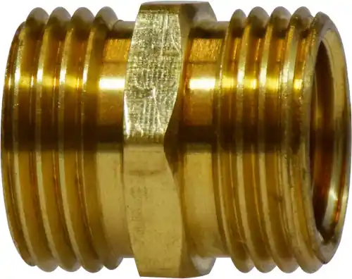 While Supplies Last AMC 707486-121208 Rigid Adapter, 3/4 in MGH x 3/4 in MGH, Brass