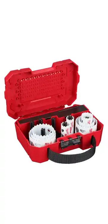 Authentic Milwaukee Tool 49-22-4084 11PC HOLE DOZER Automotive Hole Saw Kit
