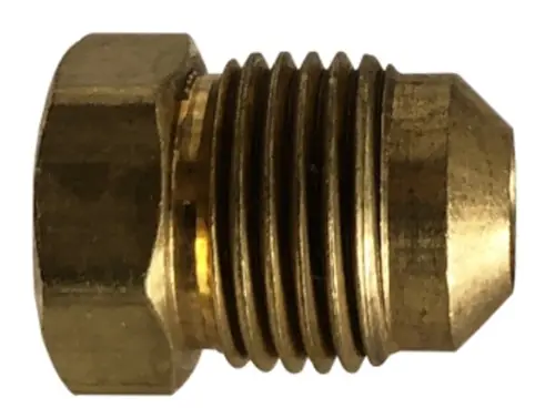 Weekend Sale AMC 704039-04 Plug, 1/4 in 45 deg Flared, Brass