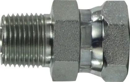 Midland Metal 1404126 Swivel Adapter, 3/4 in MPT x 3/8 in FNPSM, Steel Hassle-Free Returns