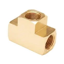 Limited Offer Midland Metal 23700X8X6 MAF/USA Tee, MAF/USA PIPE, 1/2 x 3/8 Reducing Pipe Tee, MAF/USA Brass Fittings