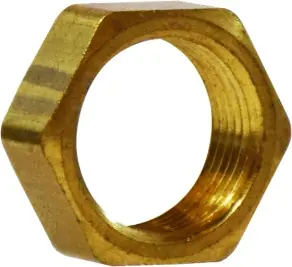Midland Metal 18112 Bulkhead Nut, 5/8 in Compression, Brass Shop Now