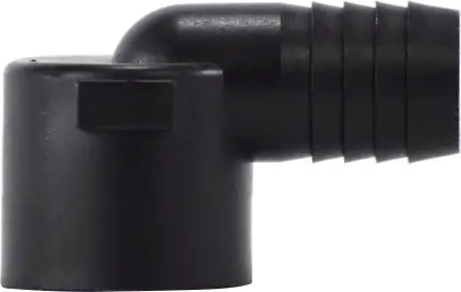 Best Choice Midland Metal 33468P 90 deg Elbow, 3/8 in Hose Barbed x 1/4 in FIP, Polypropylene