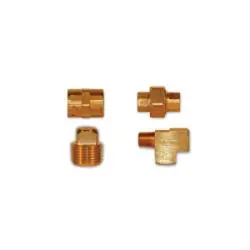 Mid-America Fittings 23325X8 SAE Pattern Hex Nipple, 1/2 in MPT x 1/2 in MPT, 1.81 in, Brass Latest