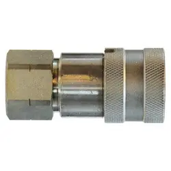 Midland Metal FF1234F Flat Face Coupler, 3/4 in FNPT, Steel Cheap