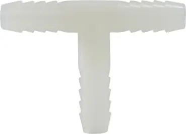 Midland Metal 3/16 WHITE NYLON SINGLE BARB TEE - 33418W Crafted