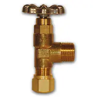 Midland Metal 46452 Angle Truck Valve, 1/2 x 1/2 in Nominal, NAB x MIP, Brass Body Secure Checkout