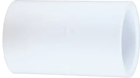 Midland Metal 55741 Pipe Coupling, 2 in Slip x 2 in Slip, PVC, White, SCH 40 Schedule Holiday Sale