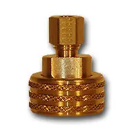 Mid-America Fittings LF125GH Swivel Elbow, 3/8 in Compression x 3/4 in FGHT, Brass Bargain