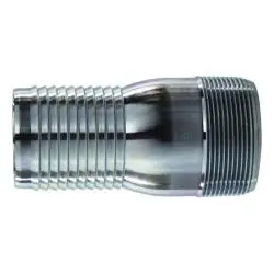 Buchanan Rubber CNT-800-SP Combination King Nipple, 8 in Hose Barbed x 8 in MPT, Steel, Zinc-Plated Shop Now
