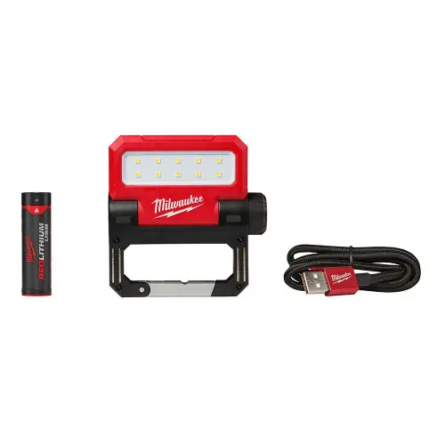 Milwaukee Tool 2114-21 REDLITHIUM USB ROVER Pivoting Flood Light Markdown