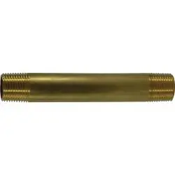 AMC 706113-0624 Long Nipple, 3/8 in MPT x 3/8 in MPT, 1-1/2 in, Brass Factory Price