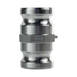 Buchanan Rubber SA-600-AA Type AA Cam and Groove Spool Adapter, 6-in Male Adapter x 6-in Male Adapter, Aluminum Mega Sale