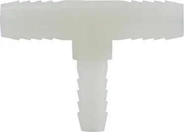 Midland Metal 33424W Reducing Branch Tee, 1/4 in Hose Barbed x 1/4 in Hose Barbed x 1/2 in Hose Barbed, Nylon Save Now
