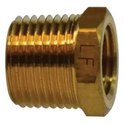 AMC 706110-1204 Hex Bushing, 3/4 in MPT x 1/4 in FPT, 0.94 in, Brass Order Now