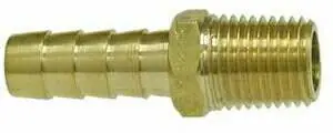 Midland Metal 7/16 X 1/4 HOSE BARB X MPT - 32333 Price Drop