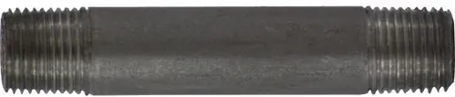 Midland Metal 51009 Seamless Pipe Nipple, 1/8 in MPT x 1/8 in MPT, 5 in L, Stainless Steel, SCH 80 Schedule Discount