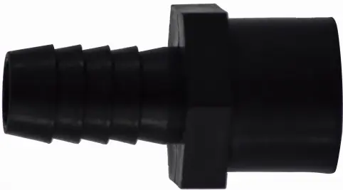Same Day Shipping Midland Metal 33325P Adapter, 1/4 in Hose Barbed x 3/4 in FIP, Polypropylene