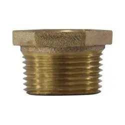 AMC 38110-6424 Hex Bushing, 4 in MPT x 1-1/2 in FPT, Bronze Shop Now