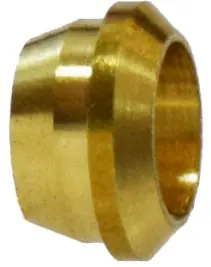 Authentic Midland Metal 27058 Self-Align Sleeve, 5/8 in Compression, Brass